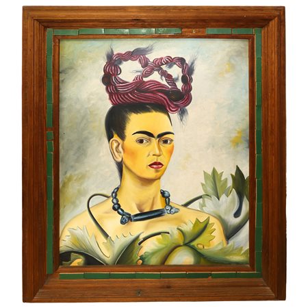 Frida con Trecce (copia dell'autoritratto)