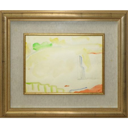 Virgilio Guidi (Roma 1891 - Venezia 1984)  - Bacino di S. Marco, 1970s