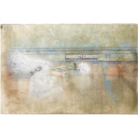 Piero Vignozzi (Firenze 1934)  - Sul davanzale