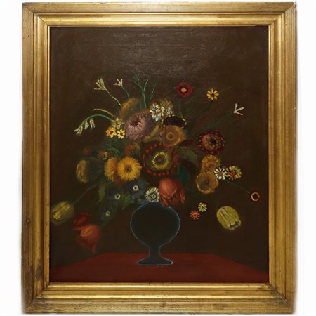 Natura morta di vaso con fiori