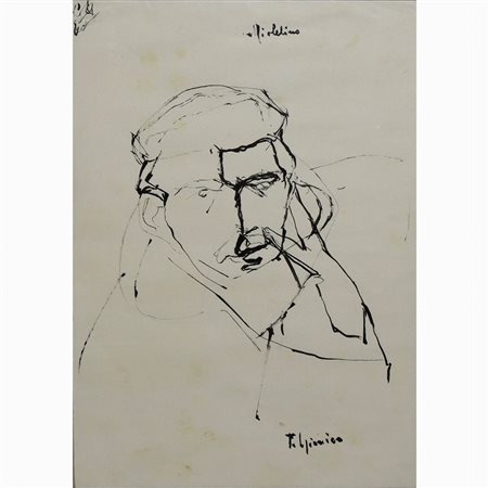 Autore anonimo del XX sec. - Volto