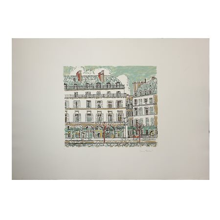 Orfeo Tamburi (Jesi 28 maggio 1910 - Parigi 15 giugno 1994)  - Prova d'autore - Hotel