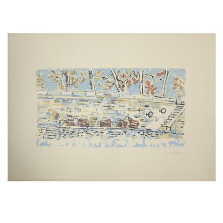 Orfeo Tamburi (Jesi 28 maggio 1910 - Parigi 15 giugno 1994)  - Prova d'autore