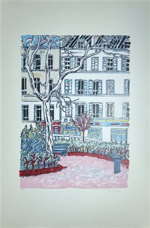 Orfeo Tamburi (Jesi 28 maggio 1910 - Parigi 15 giugno 1994)  - Ai giardini