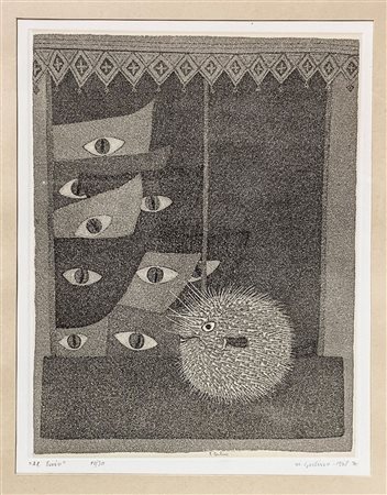 Nunzio Gulino (Comiso 1920 - Roma 2011)  - Al buio