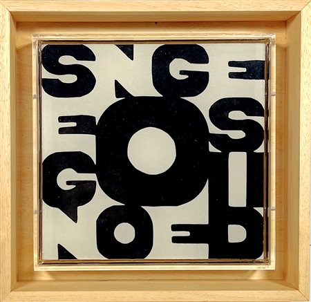 Giorgio Gost “After Boetti Alighiero” 2023 Capsula del tempo Omaggio a Alighiero Boetti