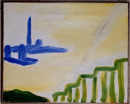 Virgilio Guidi  “San Giorgio” metà anni ‘70