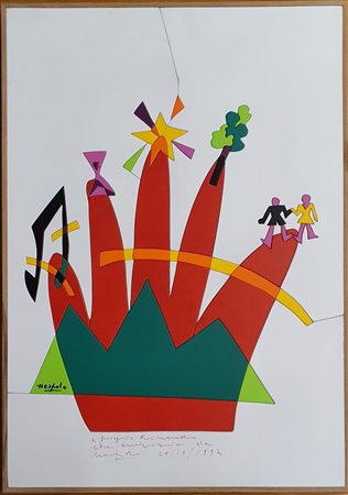 Ugo Nespolo “Senza titolo” 1993
