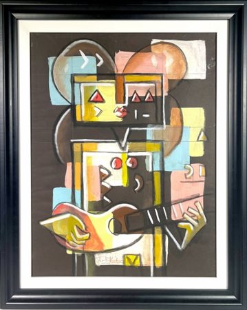 Ibrahim Kodra “Senza titolo” ‘80