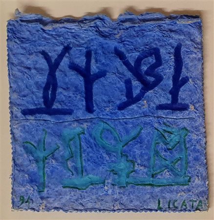 Riccardo Licata “Senza titolo” 1994