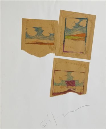 Mario Schifano “Senza titolo” 1981