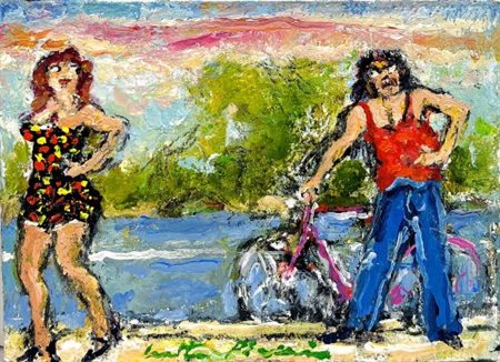 Walter Piacesi “La passeggiata” 2014