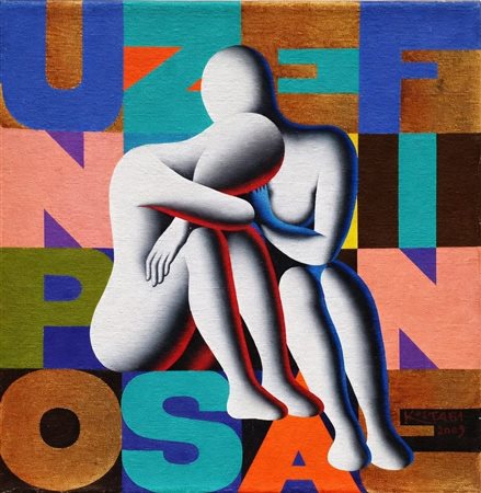 Mark Kostabi “Split Infinitive” 2009