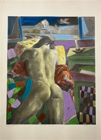 Ugo Attardi “Di notte l’annunciazione” 1998