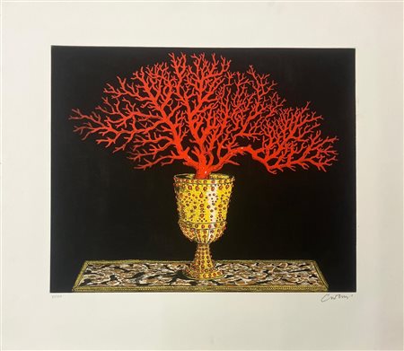 Bruno Caruso “Calice con corallo”