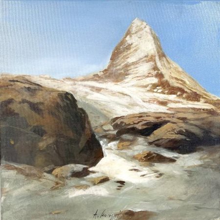 Agostino Cancogni “La montagna”