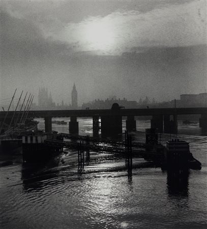 Wolfgang Suschitzky (1912 - 2016)  - View from Lambeth Bridge, 1952