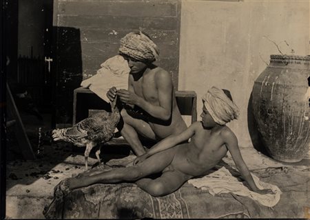 Baron Wilhelm von Gloeden (1856 - 1931)  - Senza titolo (Giovani siciliani), 1900s