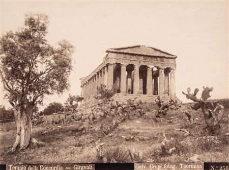 Giovanni Crupi (1859 - 1925)  - Anfiteatro, Siracusa ; Tempio della Concordia, Girgenti, 1900s