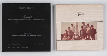 Giuseppe Desiato (1935 - 2024)  - Napoli 2. Prelievi di immagini eseguite a L'Aquila e Sorrento, 1963/1965