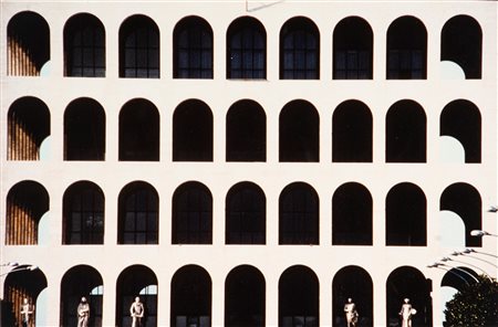 Franco Fontana (1933)  - Palazzo della Civiltà, EUR, 1980s