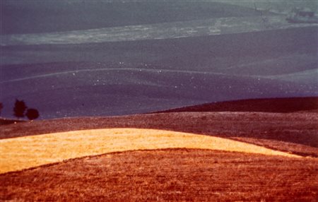 Franco Fontana (1933)  - Senza titolo (Paesaggio), 1970s