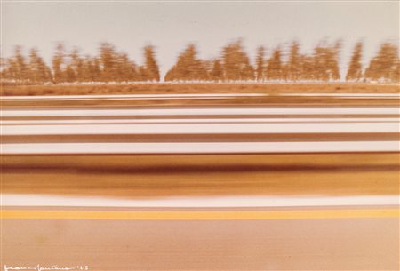 Franco Fontana (1933)  - Autostrada del Sole, 1975