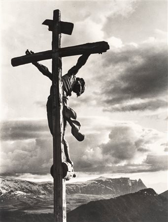 Giuseppe Ghedina (XX sec.)  - Senza titolo (montagna), 1940s/1950s