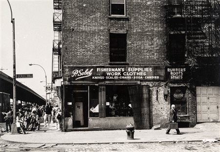 Renato Grignaschi (1943)  - New York - Fulton Street, 1960s/1970s