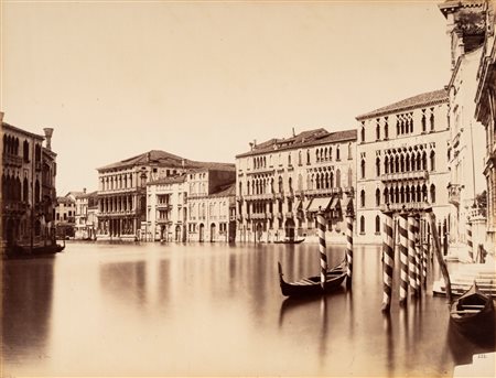 Carlo Naya (1816 - 1882)  - Venezia, Canal Grande, 1860s/1870s