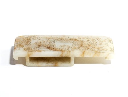  
Intaglio in giada , Cina Inizio XX secolo
 Alt.8cmX3cm