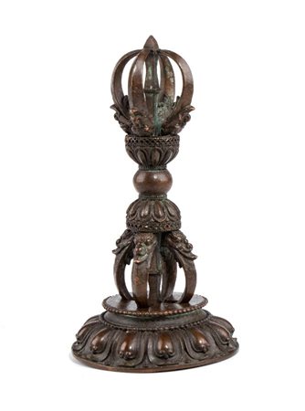  
Vajra rituale, Tibet Inizio XX secolo
 Alt.13cm