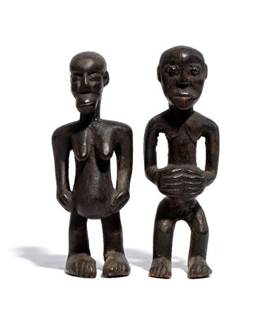  
Due figure Montol, Nigeria  XX secolo
 Alt.13cm