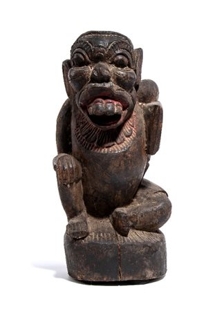  
Figura di Garuda, Indonesia Inizio XX secolo
 Alt.42 cm