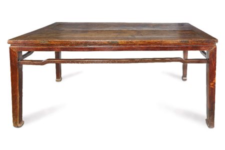  
Tavolo rettangolare, Cina dinastia Qing, XIX secolo
 Alt.85cmX160cmX24cm
