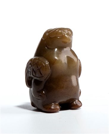  
Intaglio in giada, Cina  fine dinastia Qing, Repubblica (1912-1949)
 4cmX2,5cm