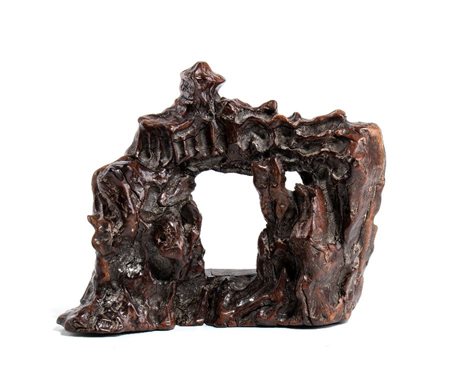  
Tempio buddista, Cina dinastia Qing-periodo Repubblica (1912-1949)
 Alt.16,5cm; larg20cm