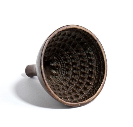  
Stampo per stupa TsaTsa, Tibet XIX secolo
 Alt.9cm