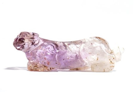  
Elegante intaglio in quarzo,Cina Inizio XX secolo
 Larg.9cmX2,5cm