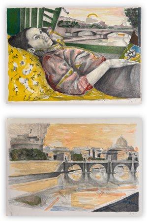 UGO ATTARDI (1923-2006) - Lotto unico composto da 2 opere grafiche