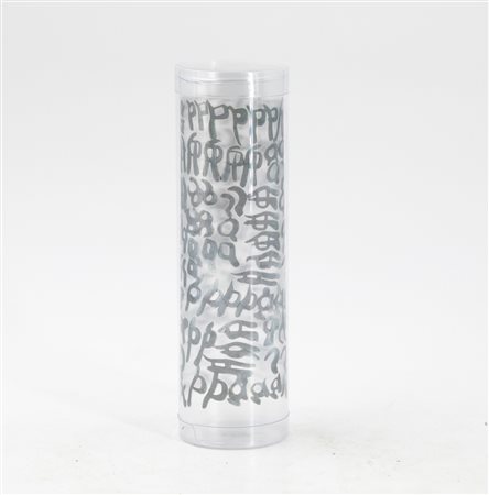 CARLA ACCARDI (1924-2014) - Senza Titolo (Rotolo nero)