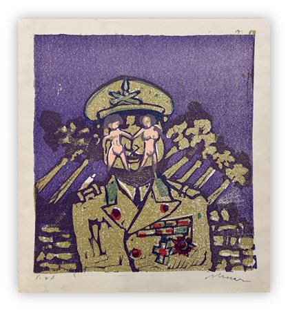 MINO MACCARI (1898-1989) - Senza Titolo