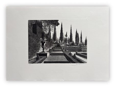 MAURIZIO MARIANI (1937) - I giardini d'Italia