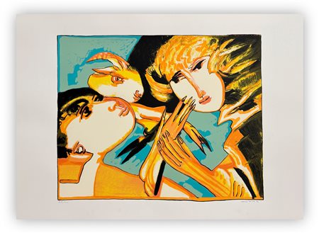 REMO BRINDISI (1918-1996) - Senza Titolo