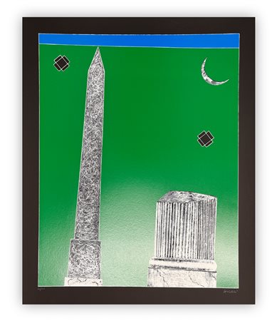 FRANCO ANGELI (1935-1988) - Senza Titolo
