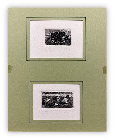 GIUSEPPE VIVIANI (1898-1965) - Lotto unico di 2 opere