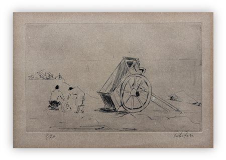 OSSIP LUBITCH (1896-1990) - Senza Titolo