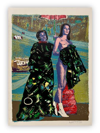 GIANNI BERTINI (1922-2010) - Autodromo