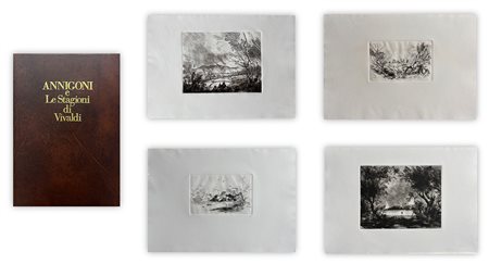 PIETRO ANNIGONI (1910-1988) - Pietro Annigoni e le stagioni di Vivaldi, 1983