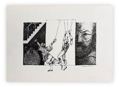 MAURIZIO CARLONI (1941-2001) - Senza Titolo